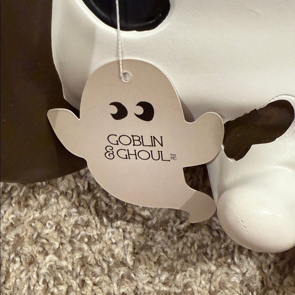 Cowboy Ghost Figurine - Brown and White - Picture 7 of 10